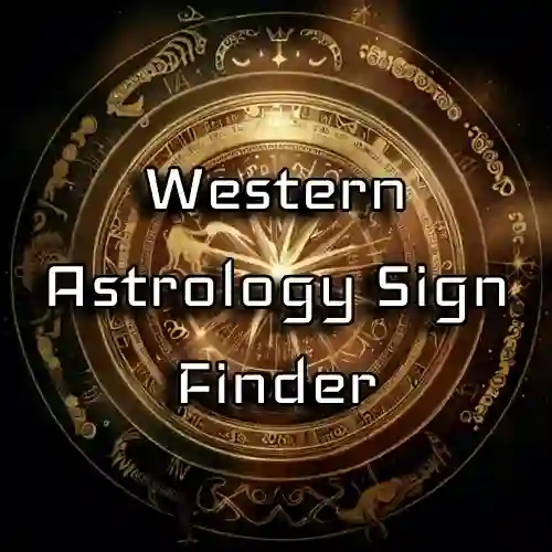 Western Astrology Sign Finder