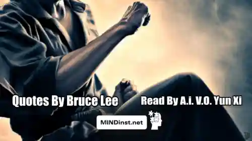 Quotes By Bruce Lee - Read By AI VO Yun Xi - Chillstep