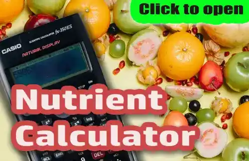 Nutrient Calculator